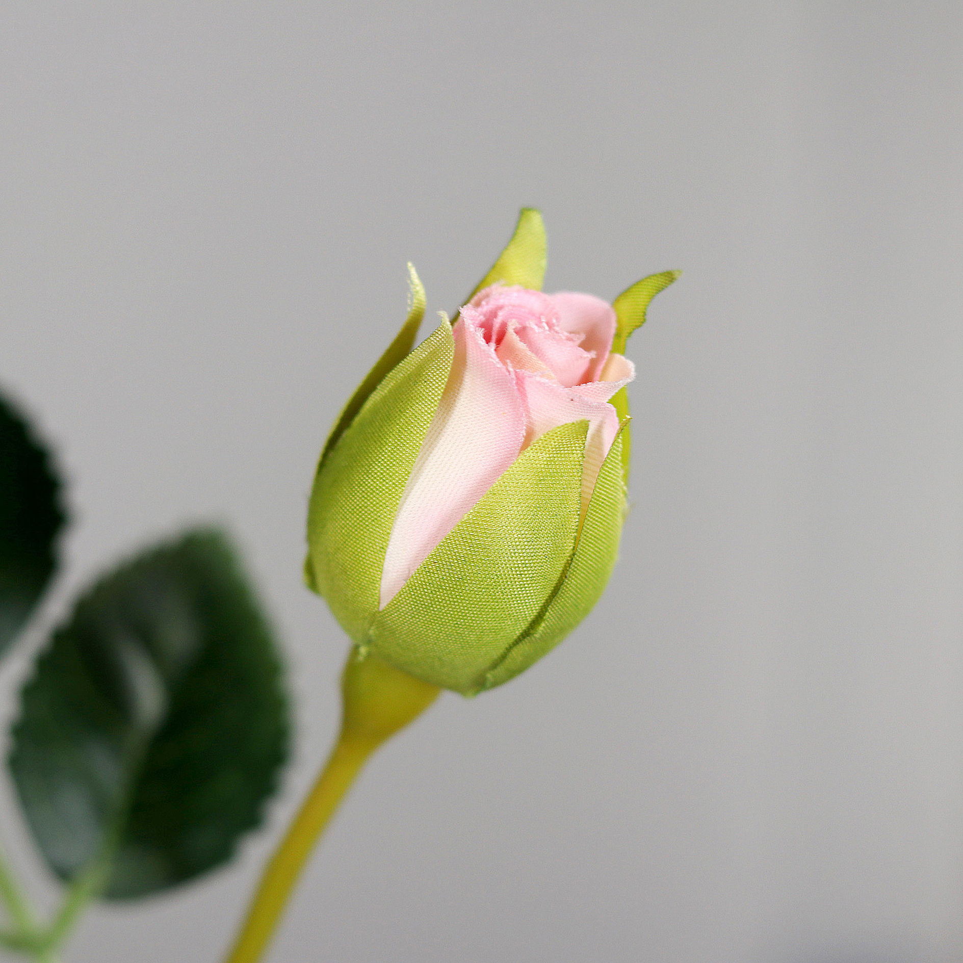 Rose im Topf - sortiert - Kunstpflanze