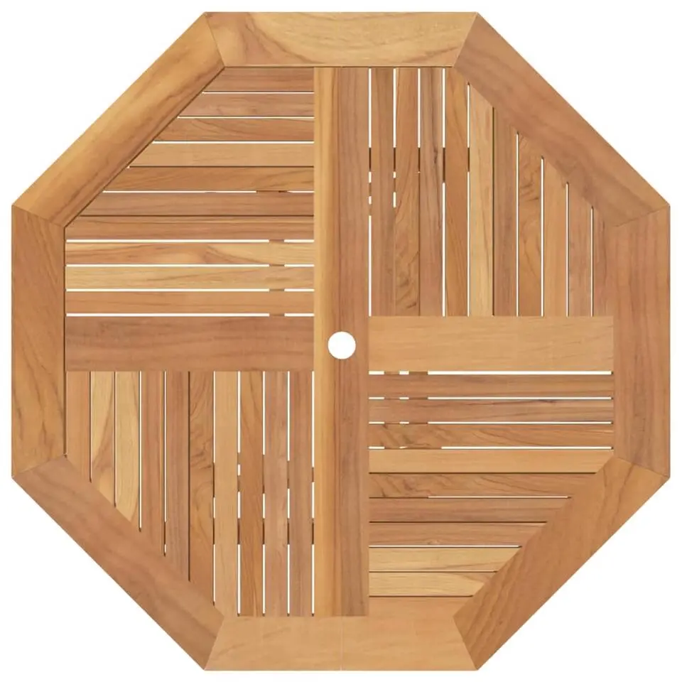 vidaXL - Tuintafel inklapbaar - Bruin - Massief teakhout - 110x110x75 cm