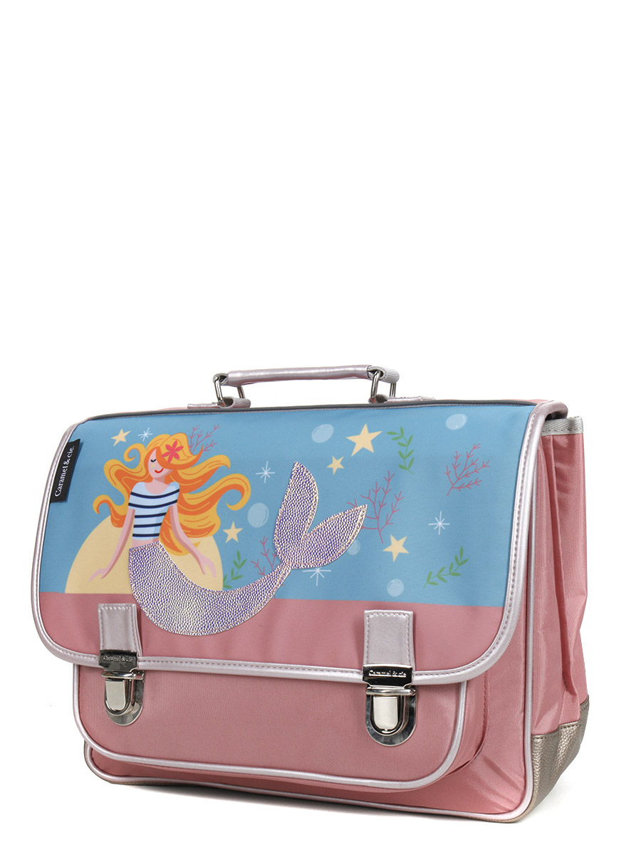 Cartable Moyen Caramel & cie Jolie SirÀne 38 cm