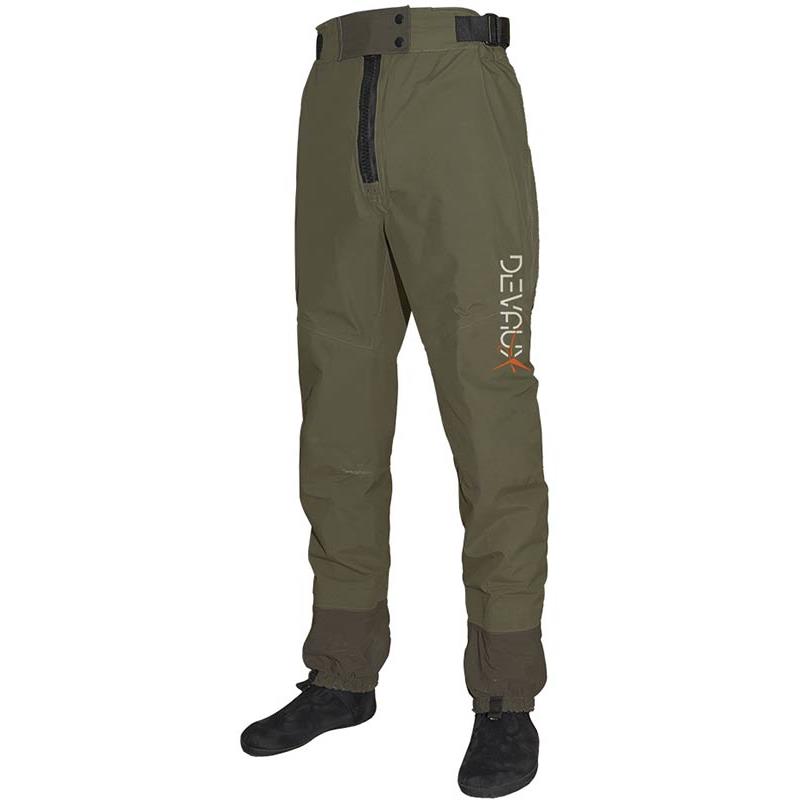 Pantalon Wading Stocking Respirant Devaux Zip Dvx 400 - Olive