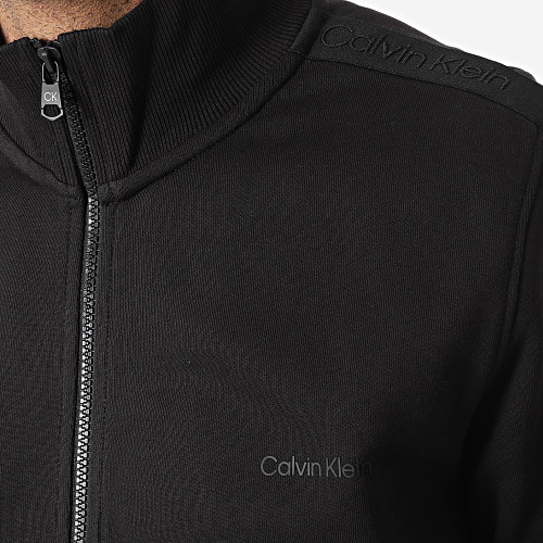 Veste Zippée A Bandes Tonal Logo Tape 8442 Noir