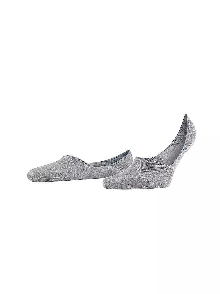 FALKE Füßlinge Step Medium Cut hellgrau