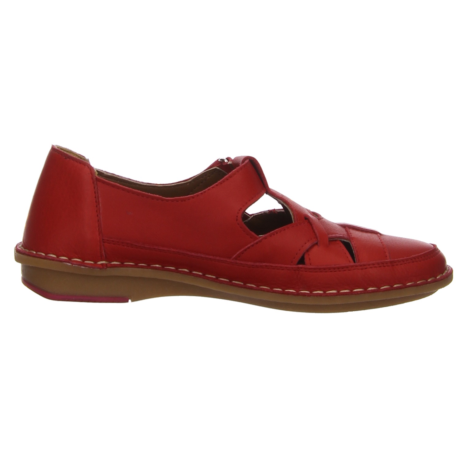 elbandi Halbschuh rot rot