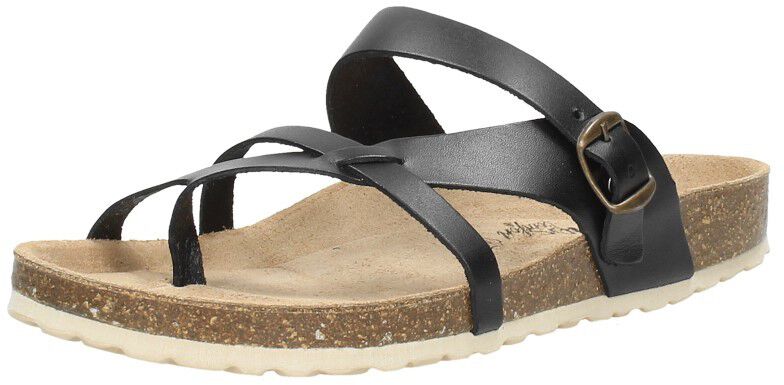 Cosmos Teenslippers zwart