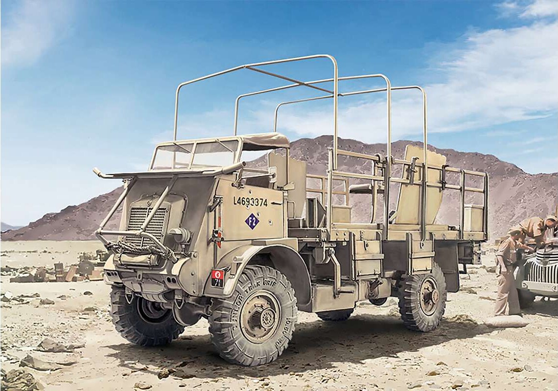 Italeri - Bedford Ql Medium Truck Byggesæt - 1:35 - 0241S