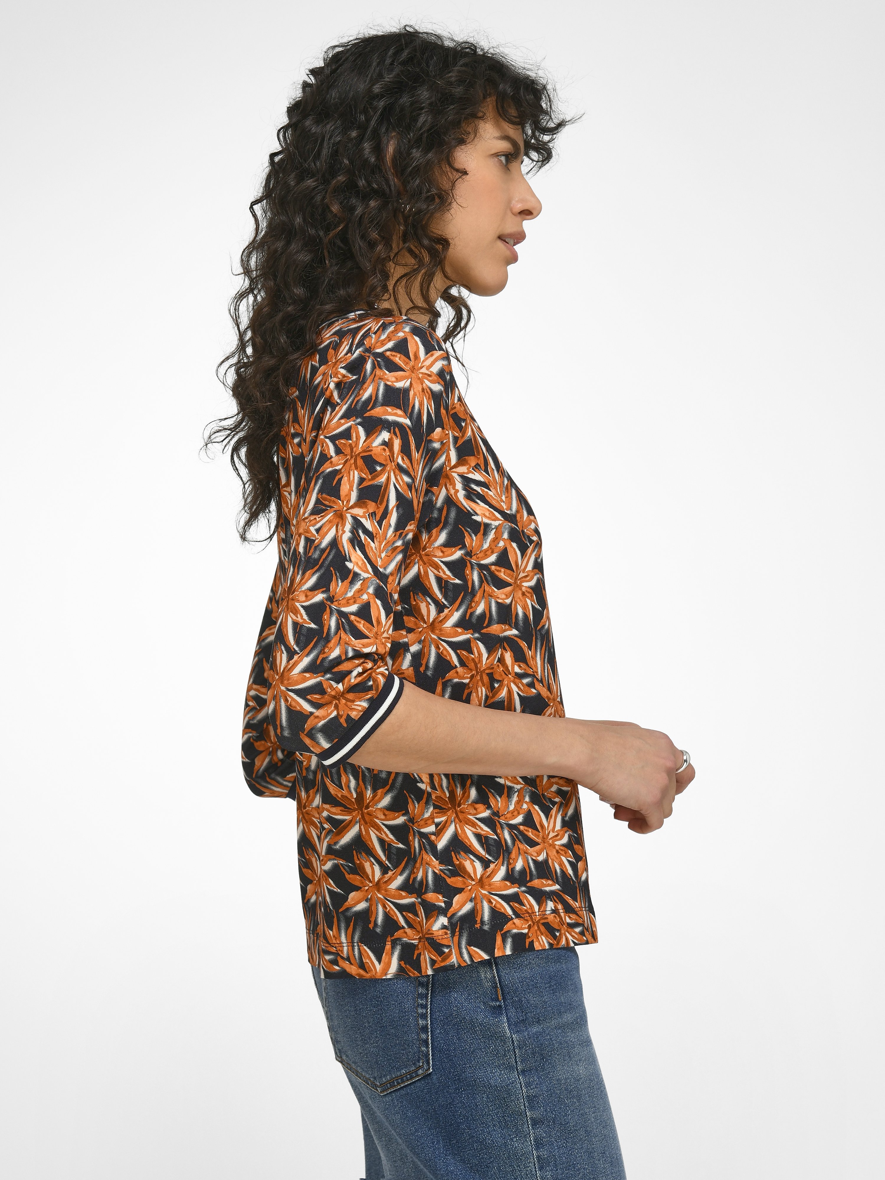 Rundhals-Shirt