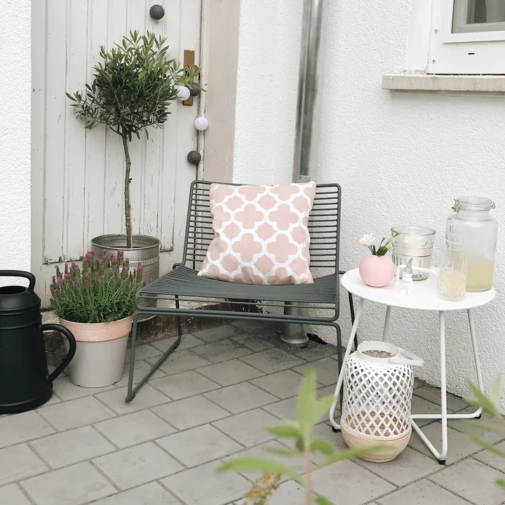 HAY - Hee Lounge Chair, schwarz