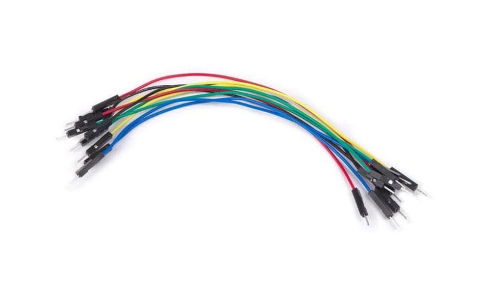 Steckbrücke WJW010 Set, 10-teiligVerbindungskabel, Stecker auf Stecker