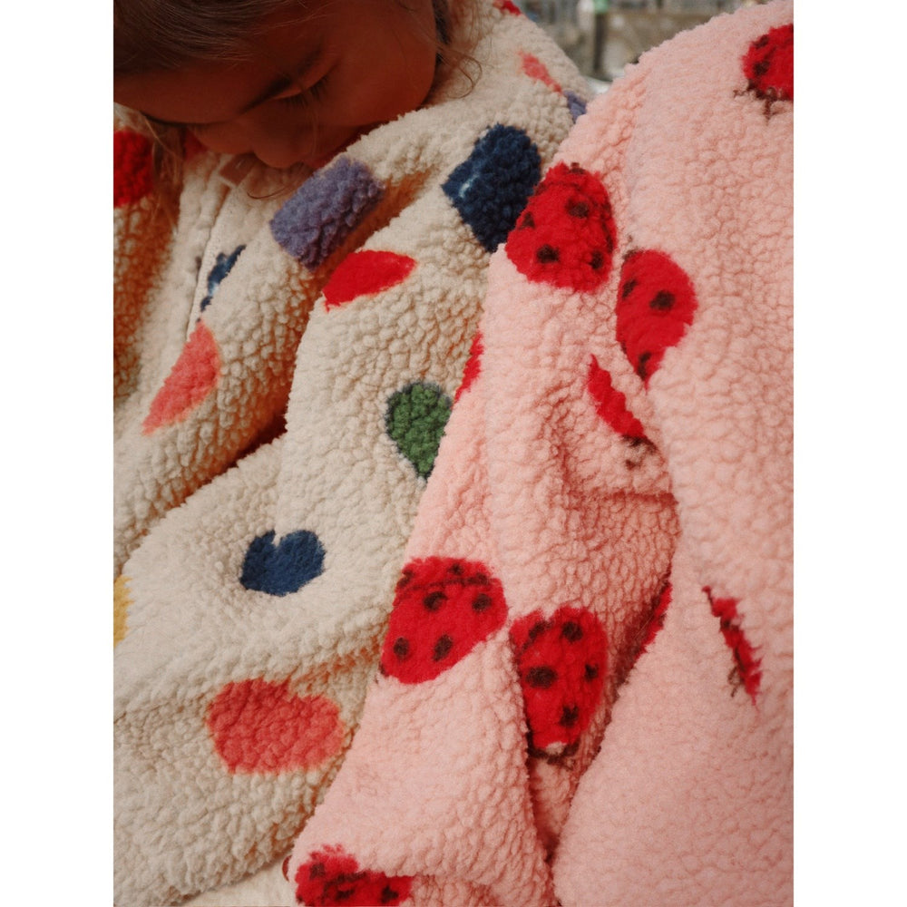 Køb Konges Sløjd Ladybug Pink Jody Bamse Jakke Grs