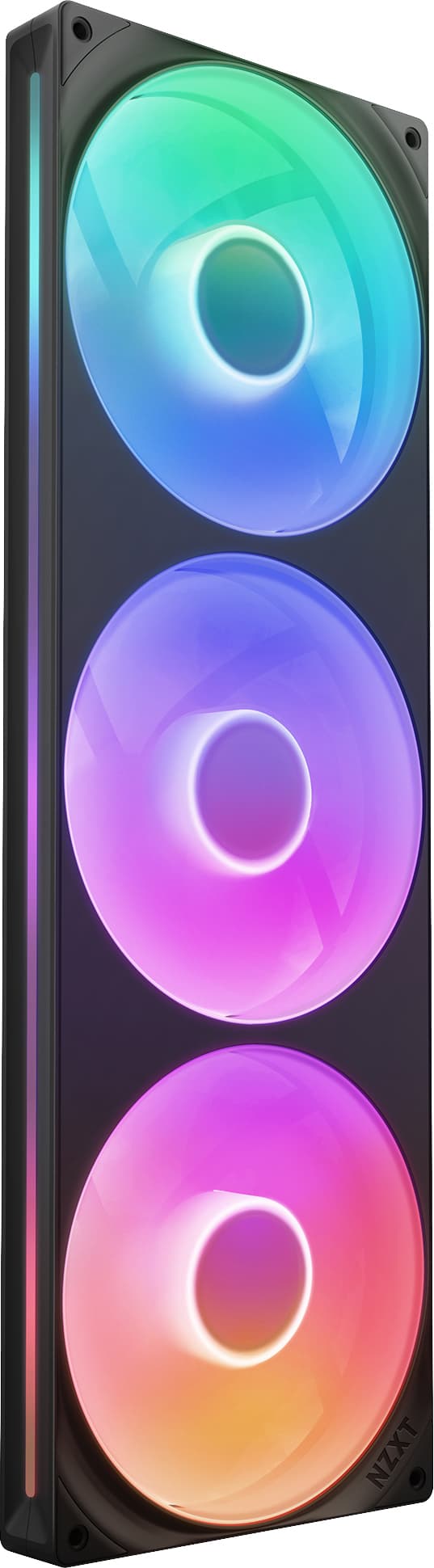 NZXT F420RGB kabinet blæsere (sort)