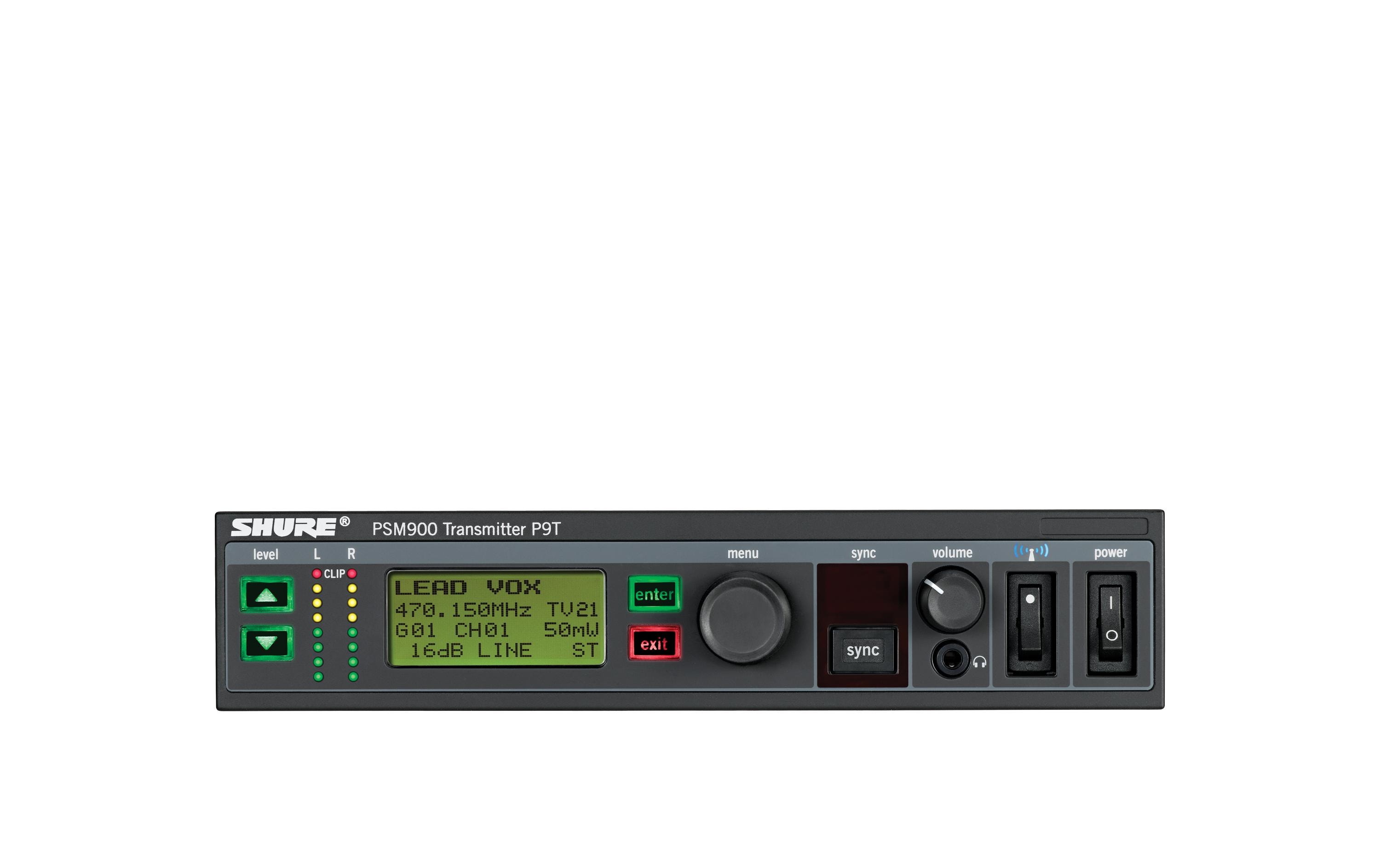 Funksender P9TE-G6E<br>P9T Stereo Funksender des PSM 900 Systems