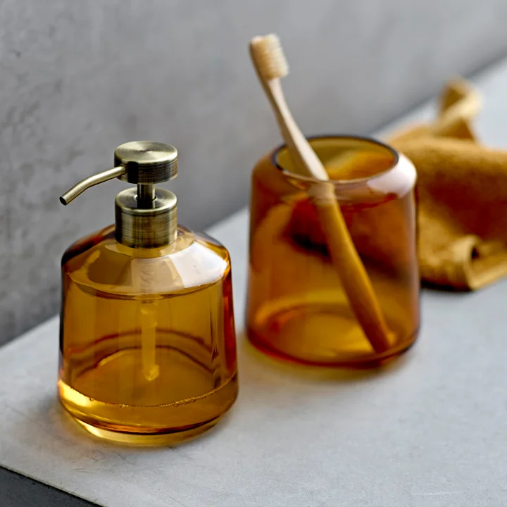 Södahl - Vintage Zahnputzbecher, amber