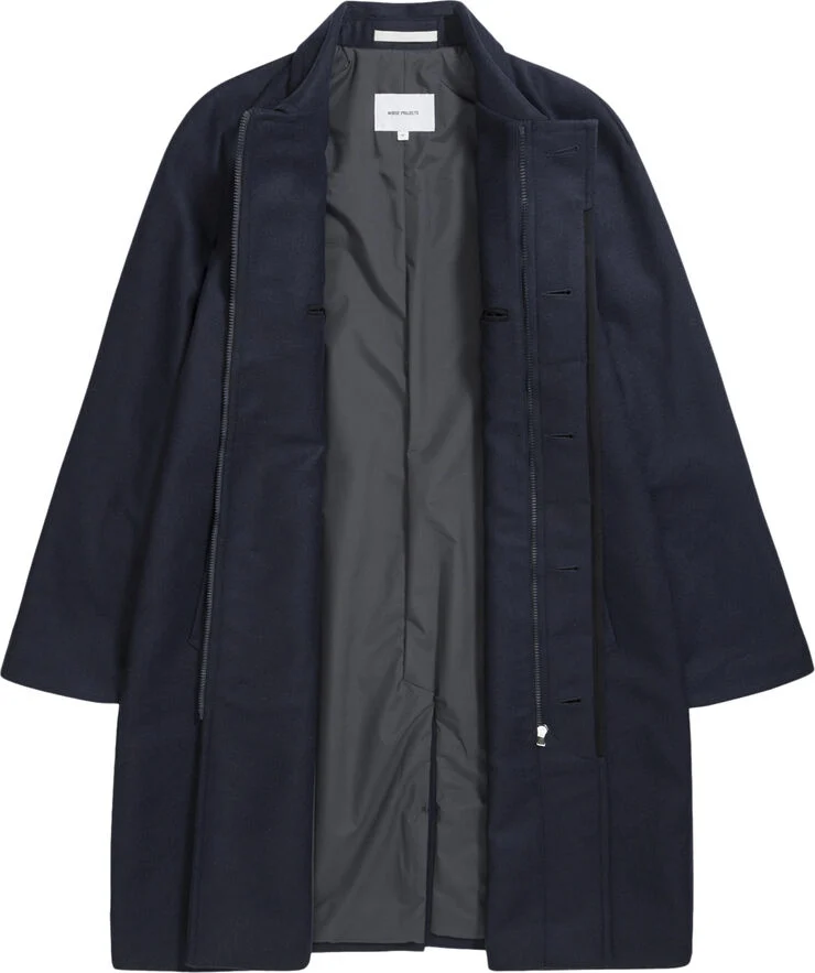 Norse Projects Vargo Wool Windstopper Blå