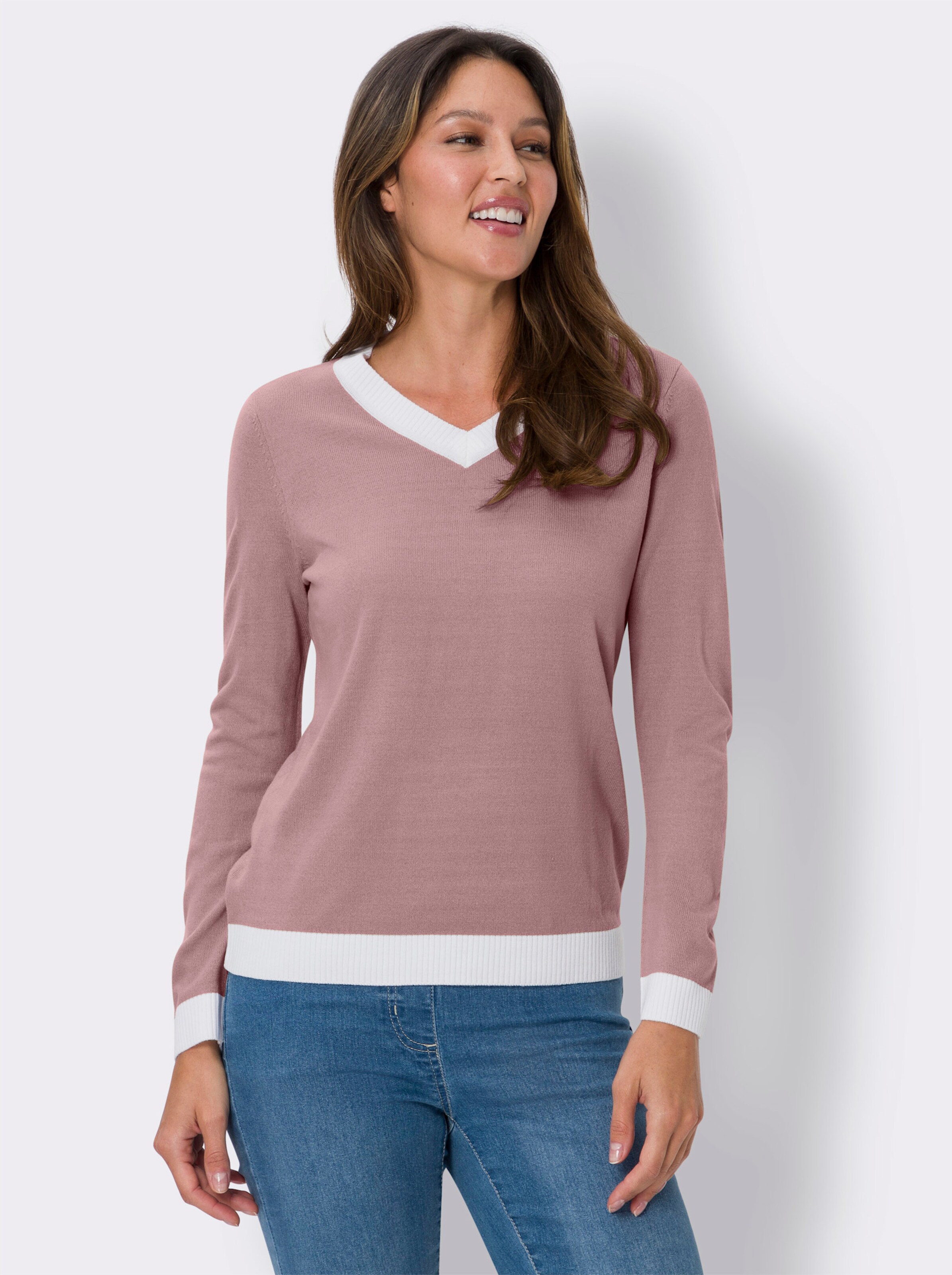 V-Pullover