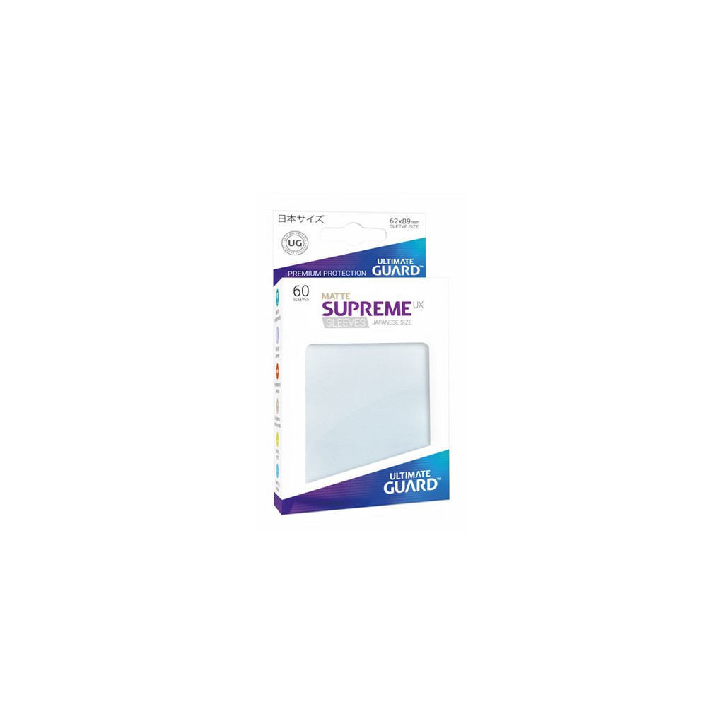 60 Sleeves - Supreme UX Sleeves Japanese Matte :