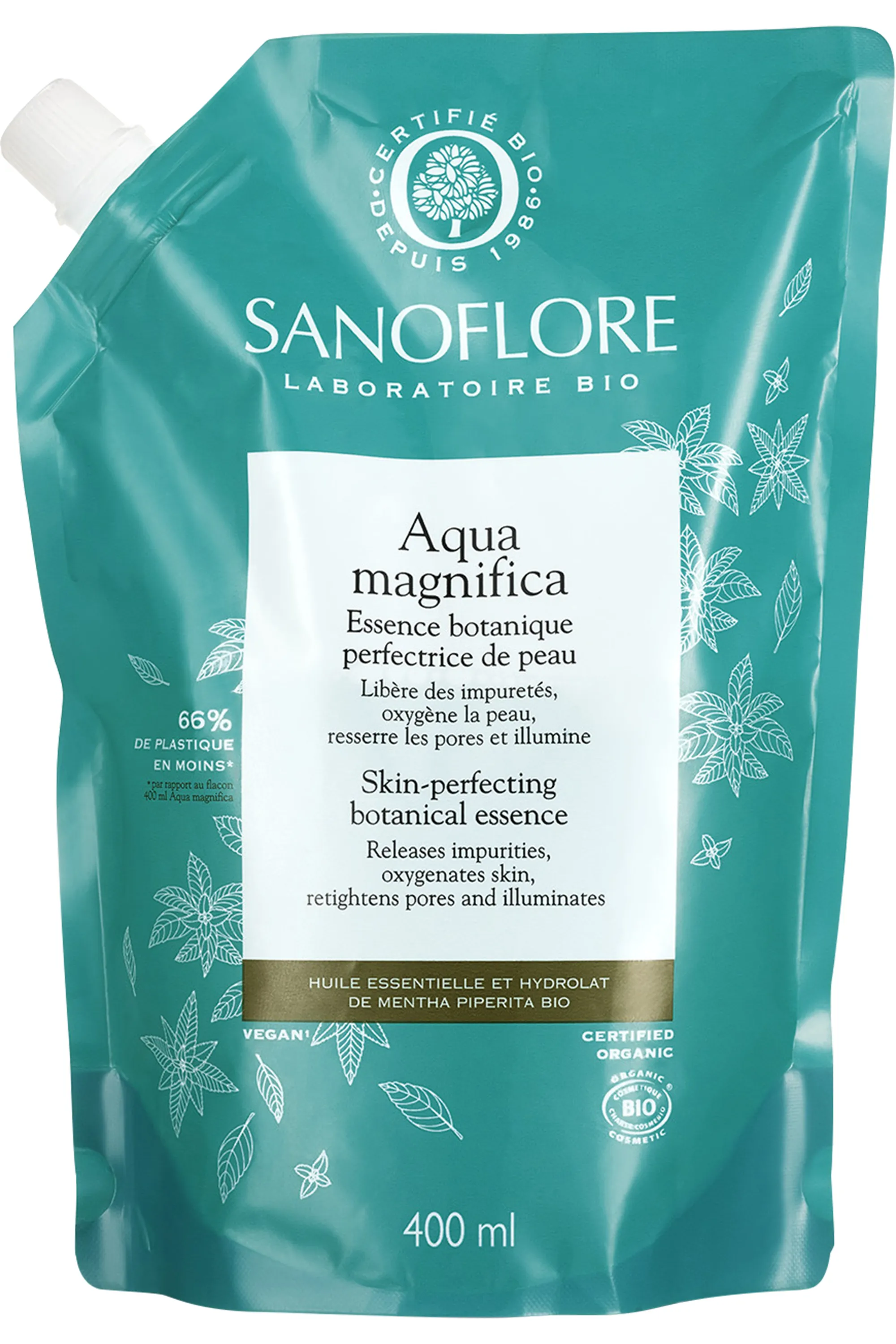Sanoflore Lotion purifiante anti-imperfections Bio Aqua Magnifica-200 ml