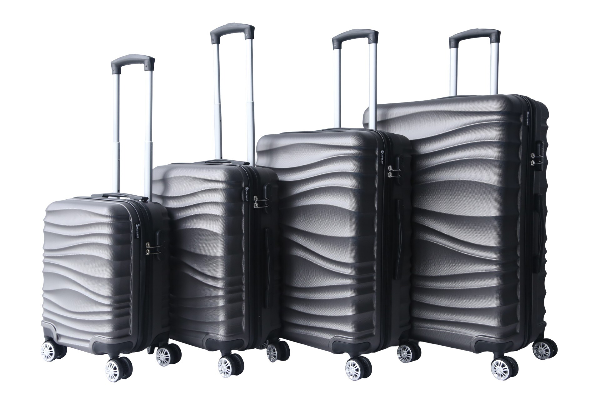 4 tlg Reisekoffer Hartschale