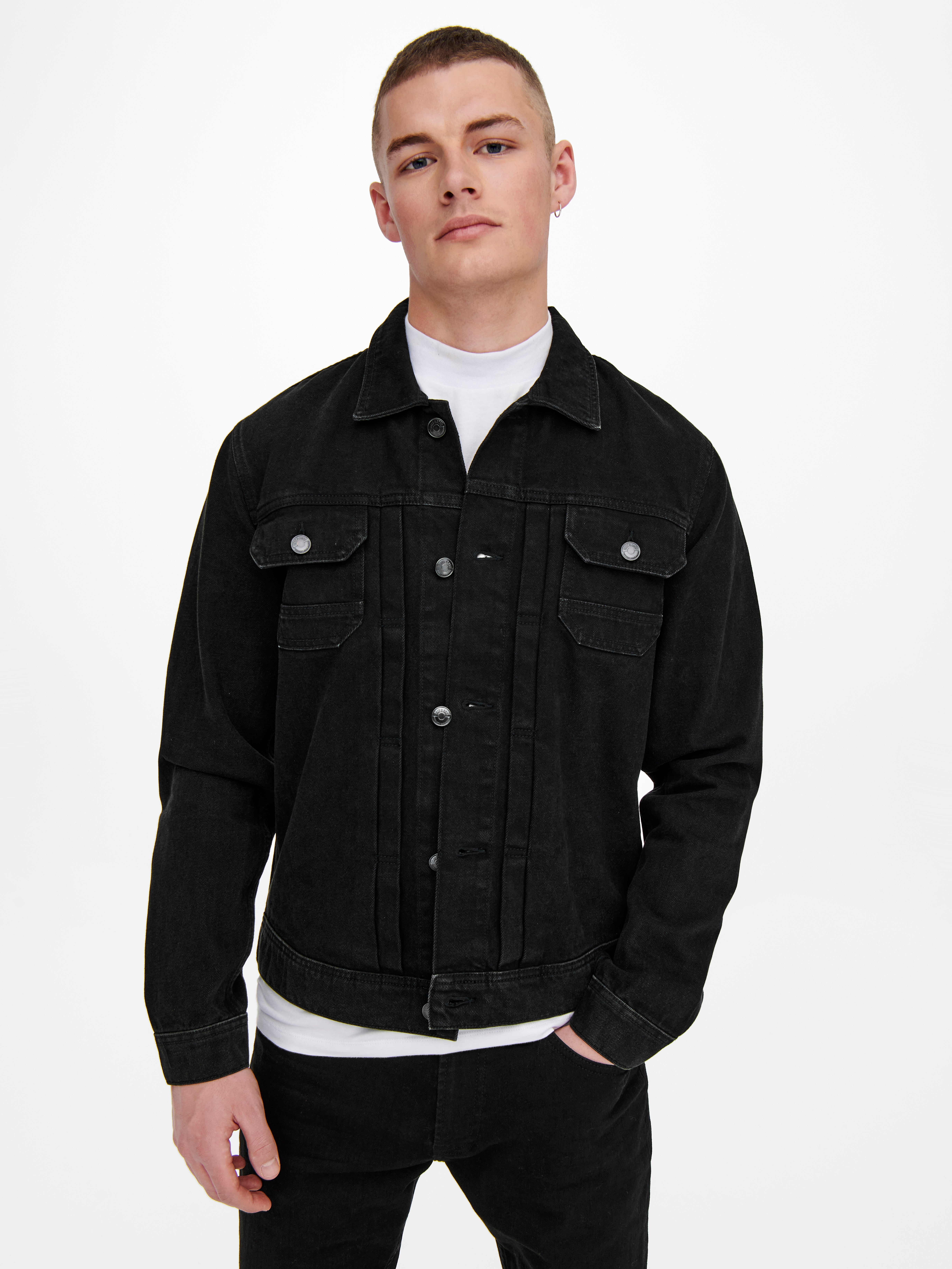ONSDUKE Jeansjacke Black Denim