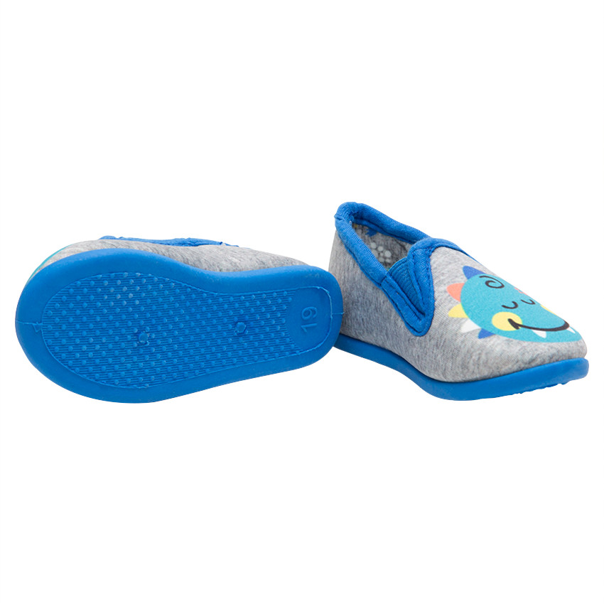 Chaussons bas élastiqués avec print Smiley Baby