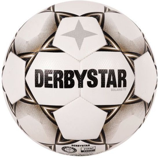 DERBYSTAR - Solaris TT 5 - Voetbal - Wit-Multicolour - Polyurethaan