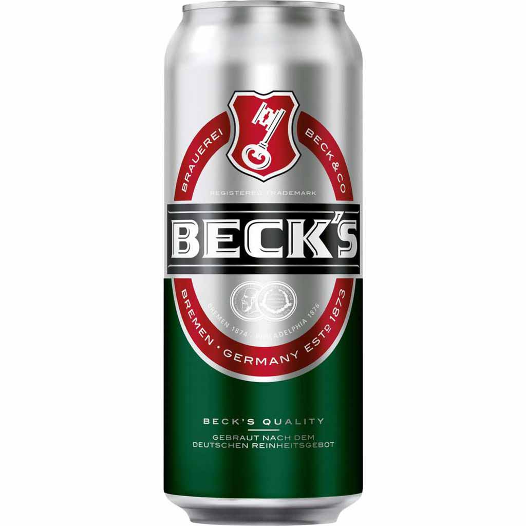 24x BECKS Pils Dosen je 0,5L =12L MHD:30.11.25