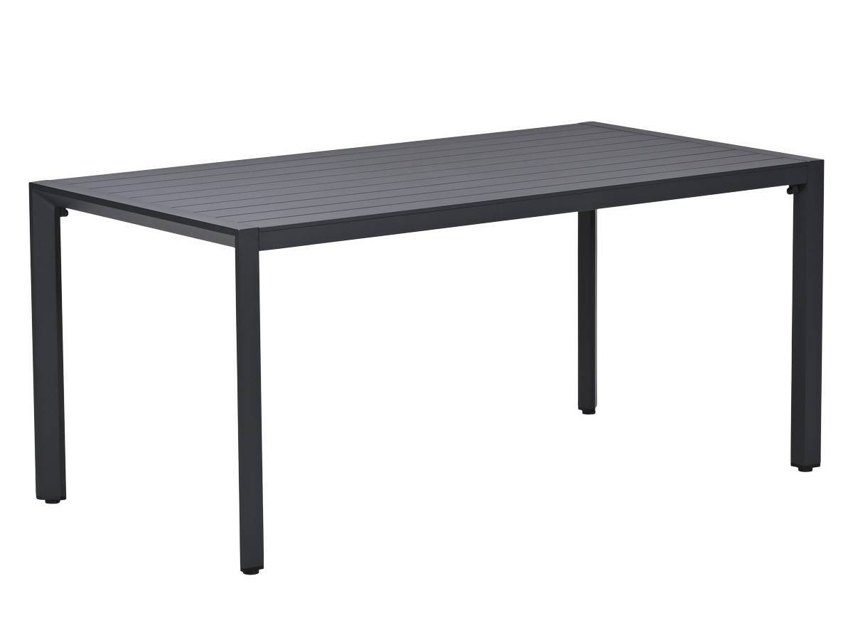 Garden Impressions Felini 160 x 84 cm tuintafel - Antraciet