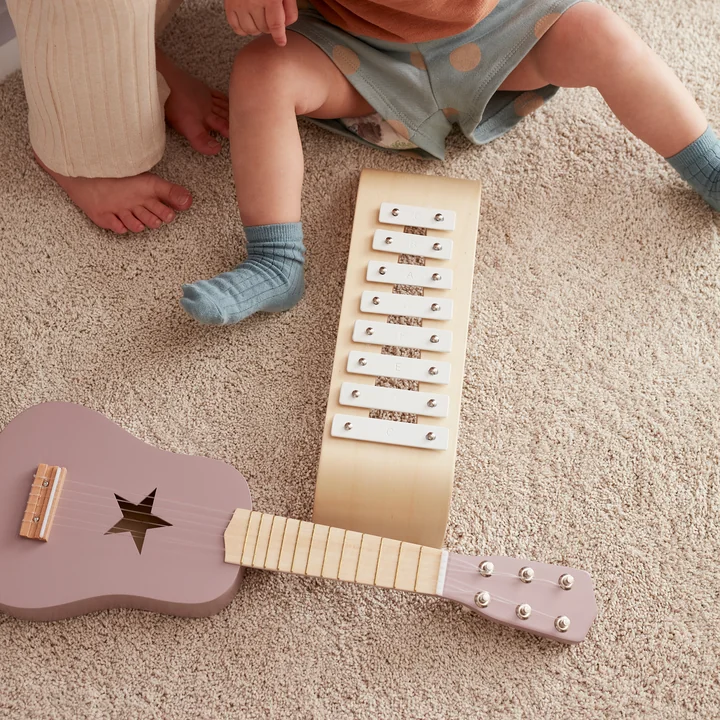 Kids Concept - Solid Star Kindergitarre, gelb