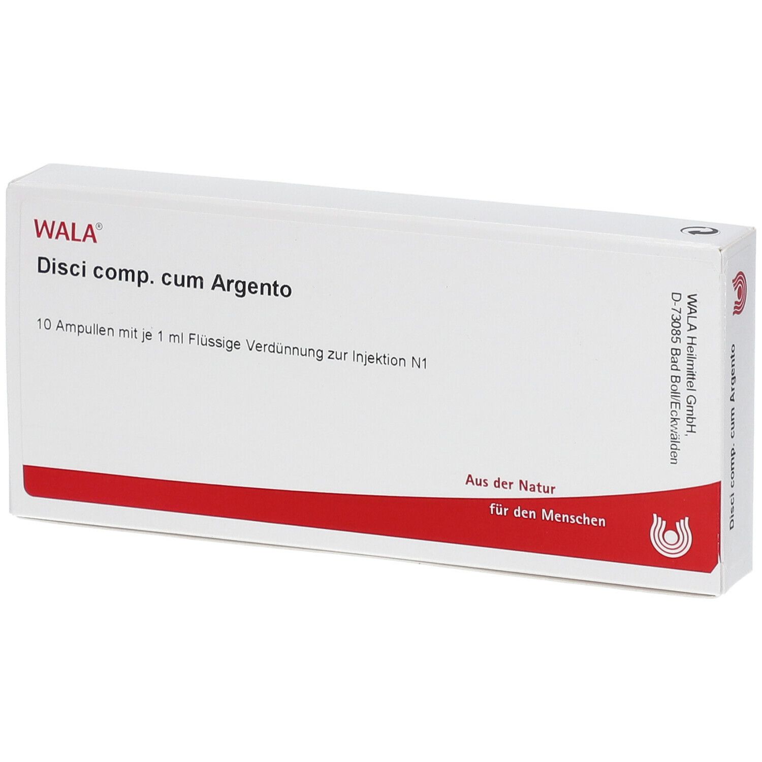 WALA® Disci Comp. c. Argento Amp.