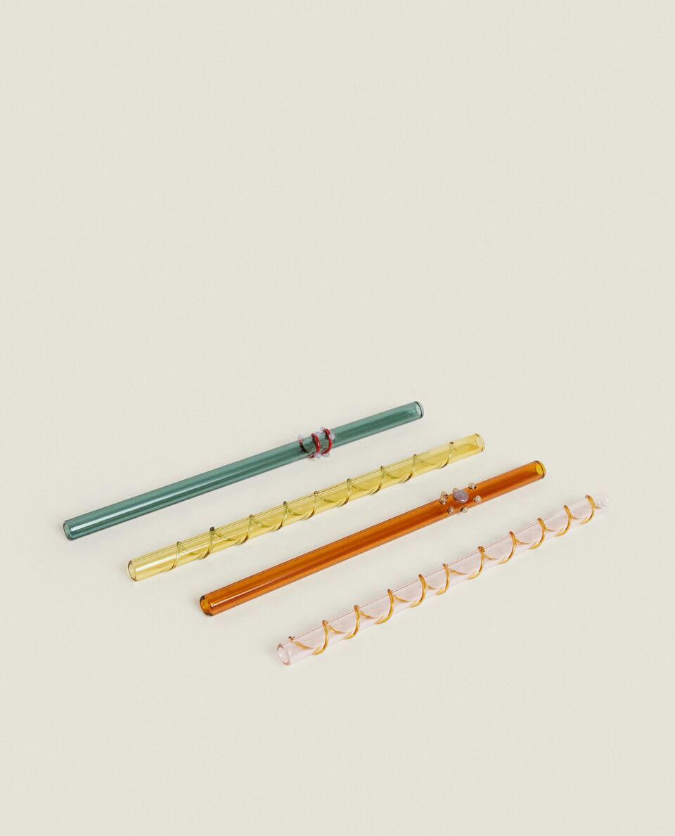 PACOTE DE CANUDOS DE VIDRO BOROSILICATO (PACOTE COM 4)