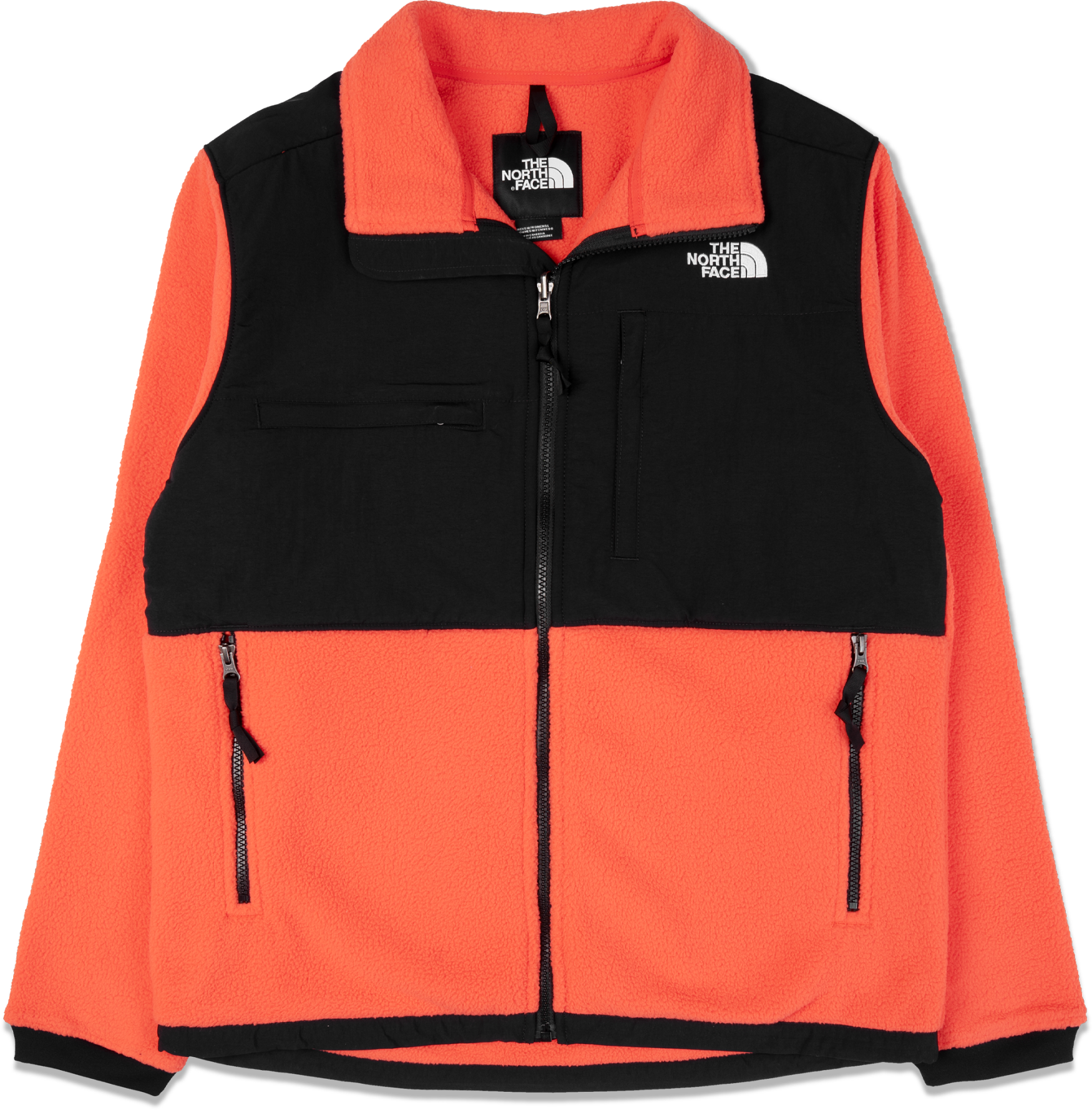 The North Face Denali 2 Jacke Schwarz Orange