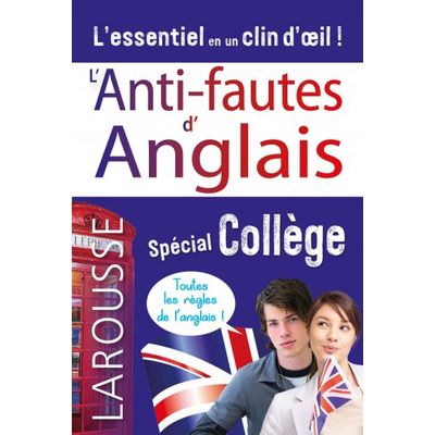 L'Anti-fautes d'Anglais - spécial collège