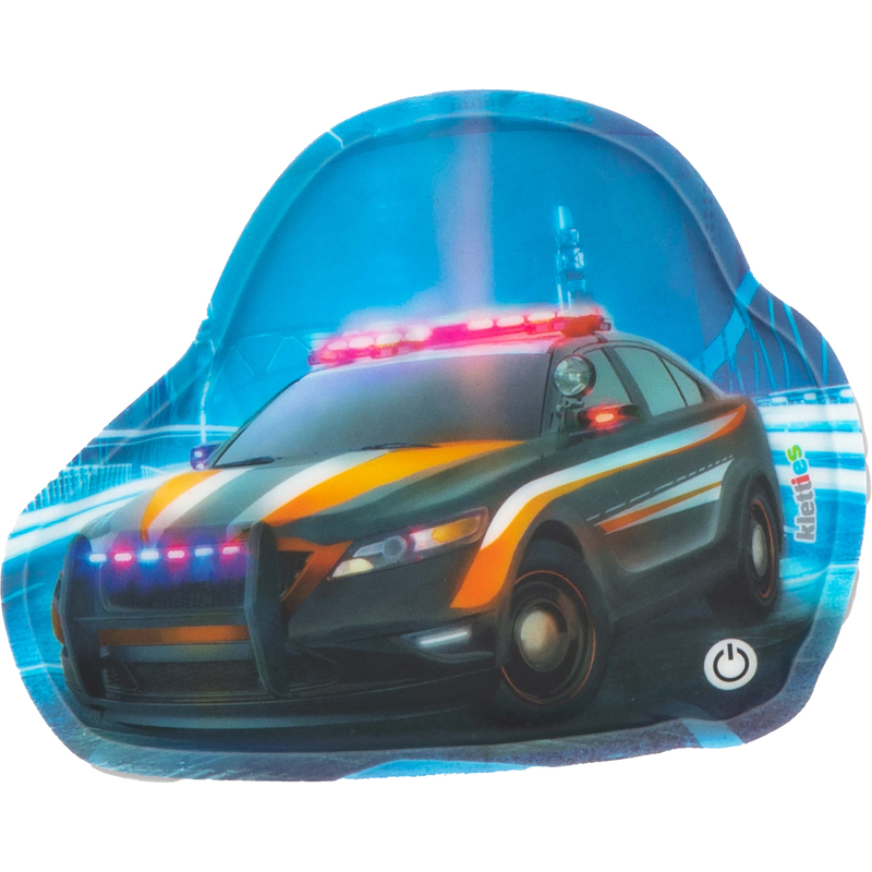 ergobag LED-Klettie, Polizeiauto