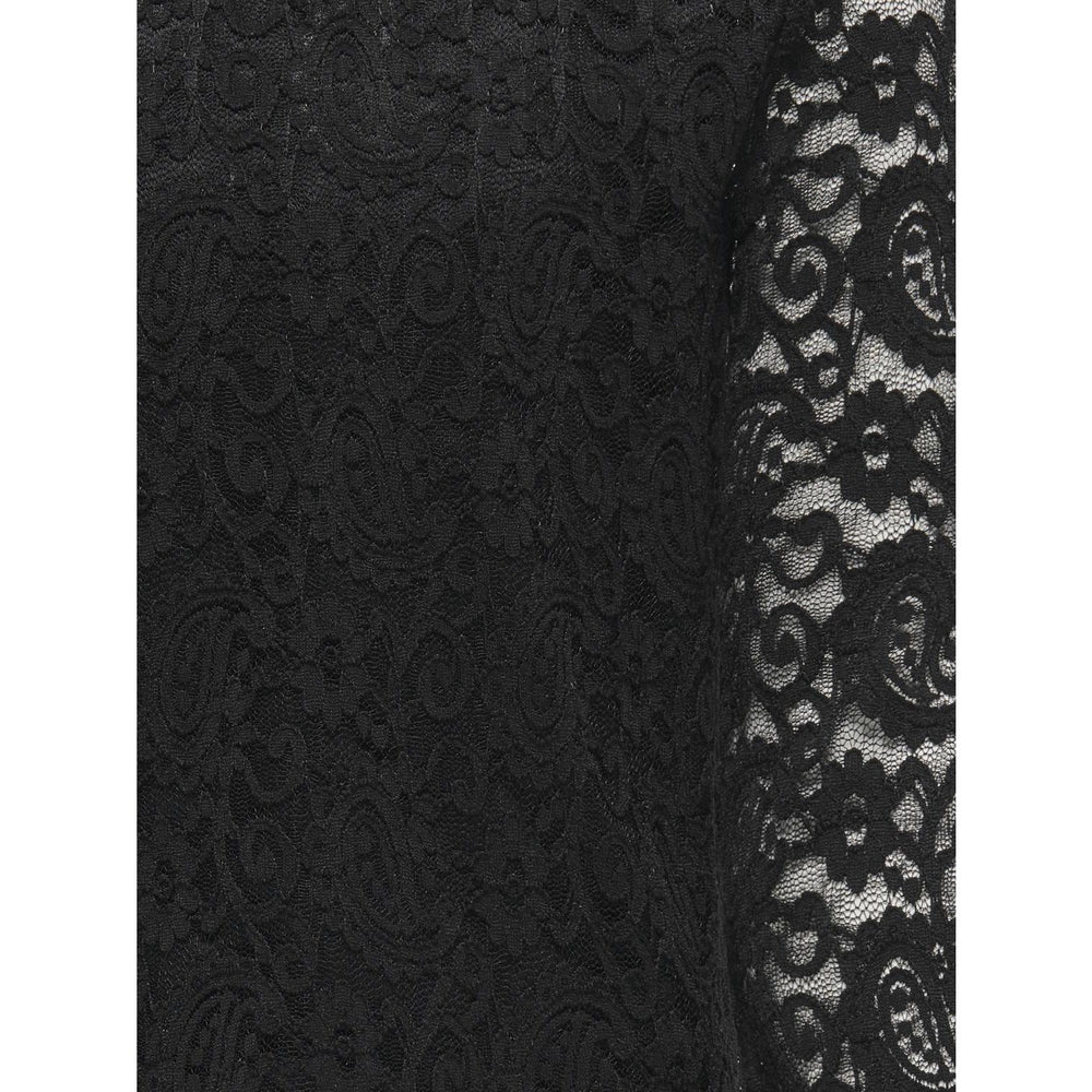Køb kids ONLY Black Milly Flared Sleeve Lace Bluse | Luksusbaby