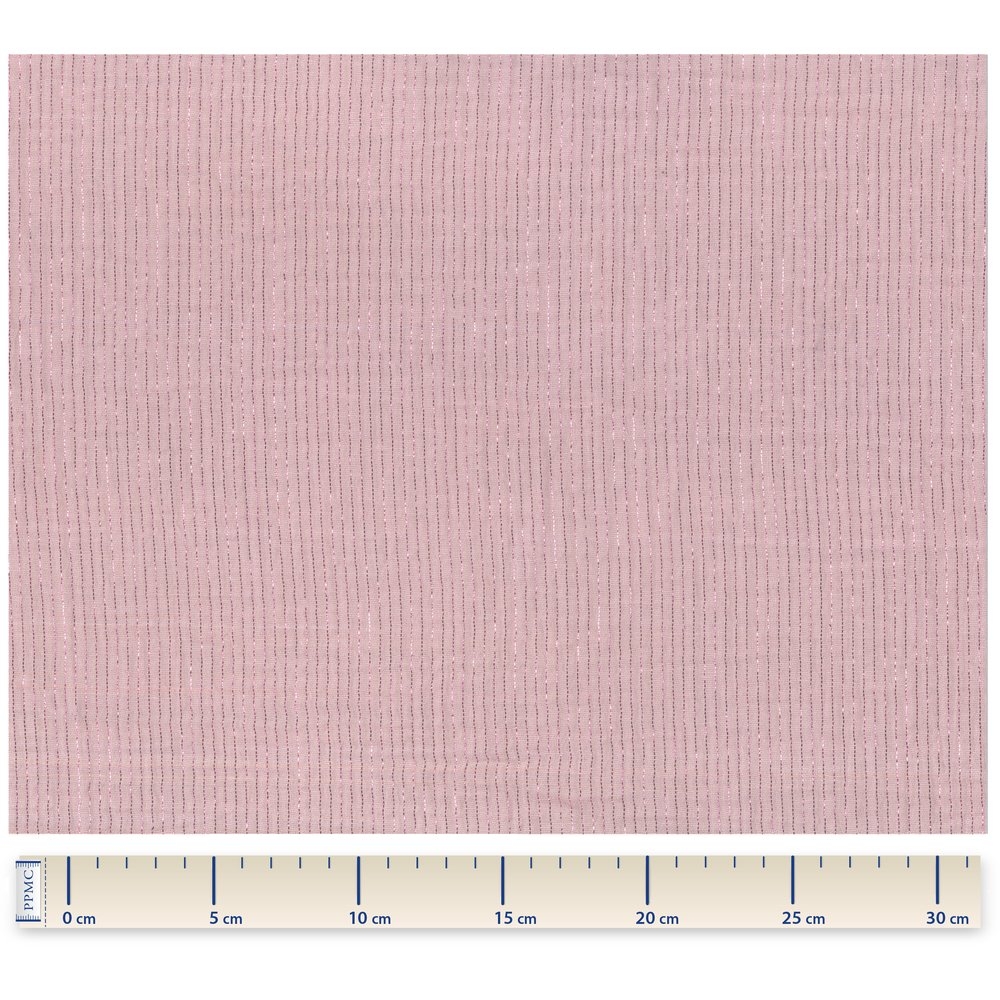 Tissu Gaze Lurex Rose