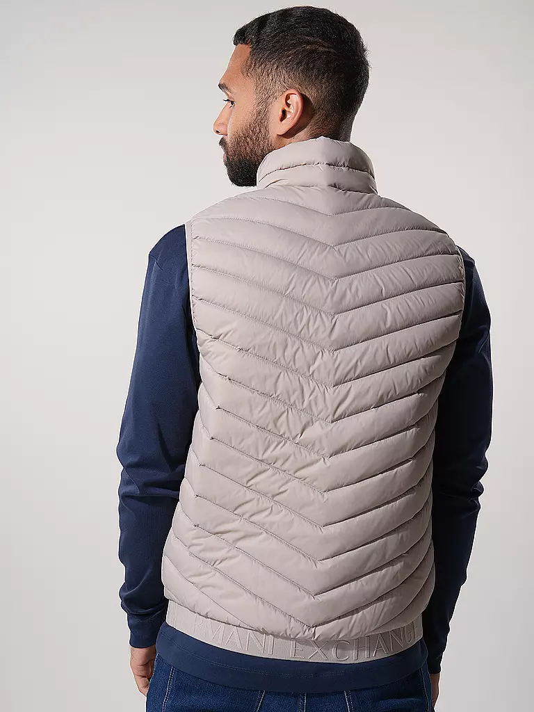ARMANI EXCHANGE Steppgilet beige
