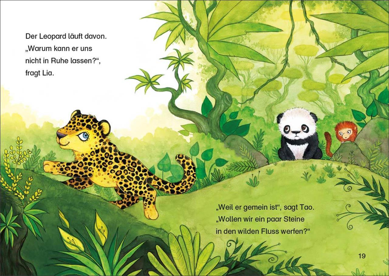 Leselöwen 1. Klasse - Ein Panda in der Dschungelschule