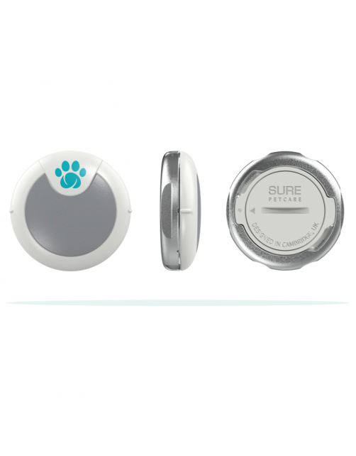 Sure Petcare Animo Gedragsmonitor Voor Honden - Activiteitentracker - 37 mm 22 g Grijs