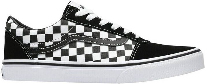 Vans TD Ward Slip On Checkered Sneakers Black True White
