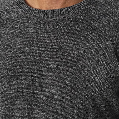 Pull Gris Anthracite Chiné