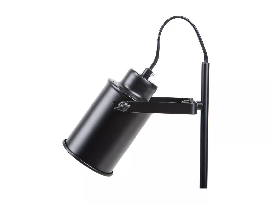 Lampe de bureau MUNDAKA Réglable Métal Noir