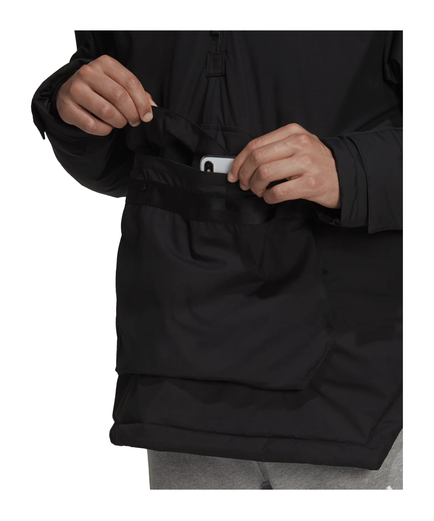 adidas Utilitas Anorak Schwarz
