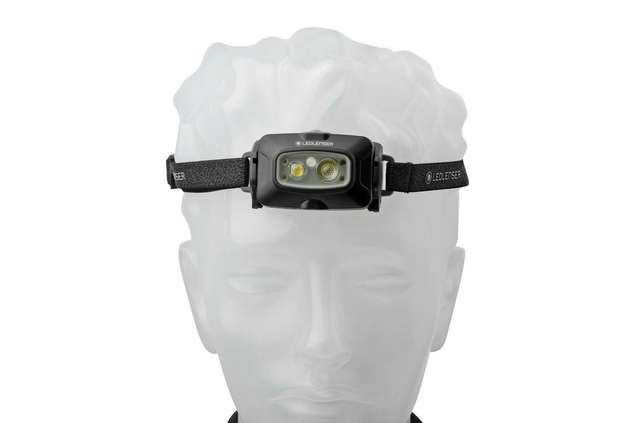 Ledlenser HF4R Core oplaadbare hoofdlamp, zwart, 500 lumen