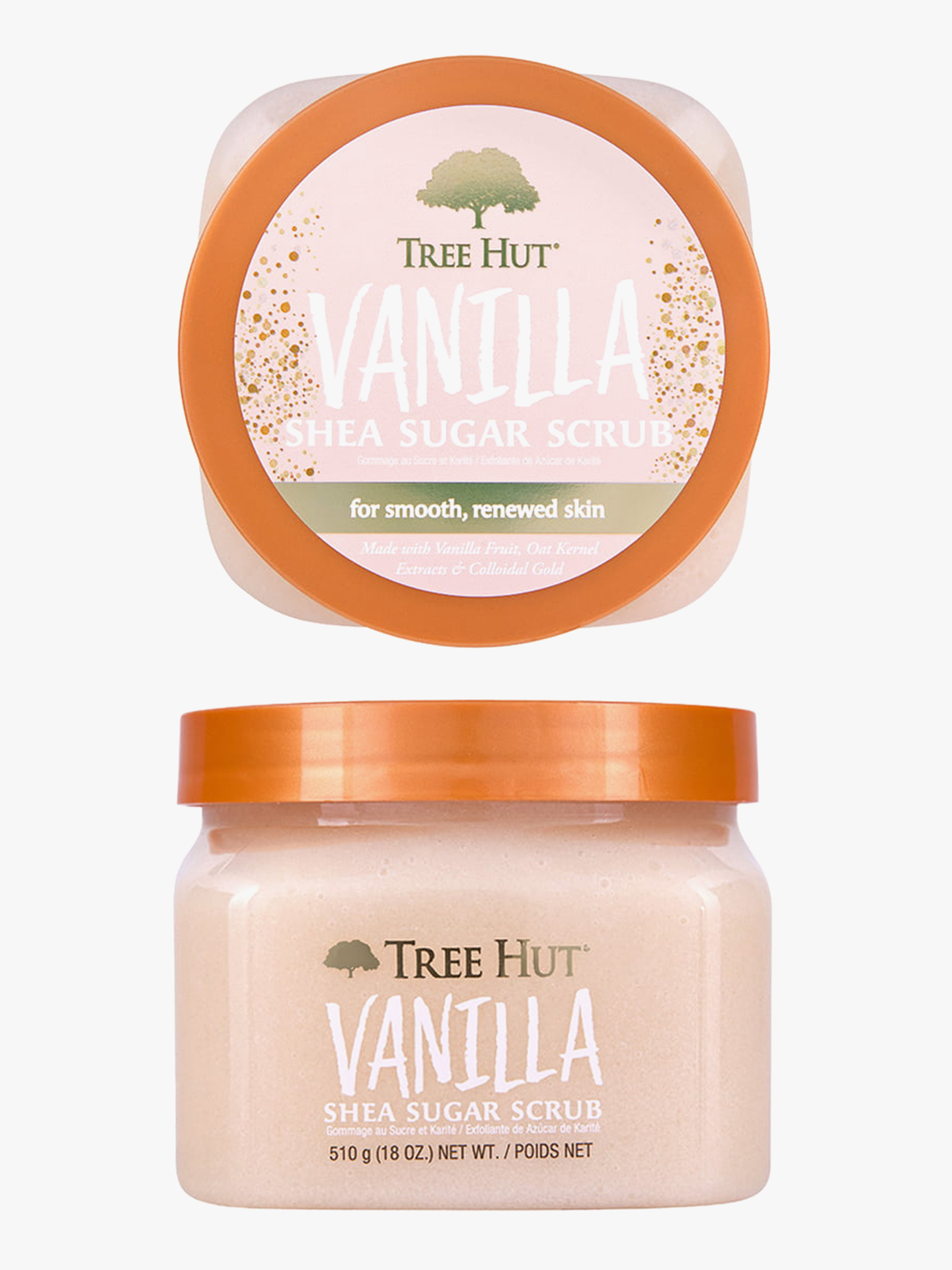 Shea Sugar Scrub Vanilla 510 gram