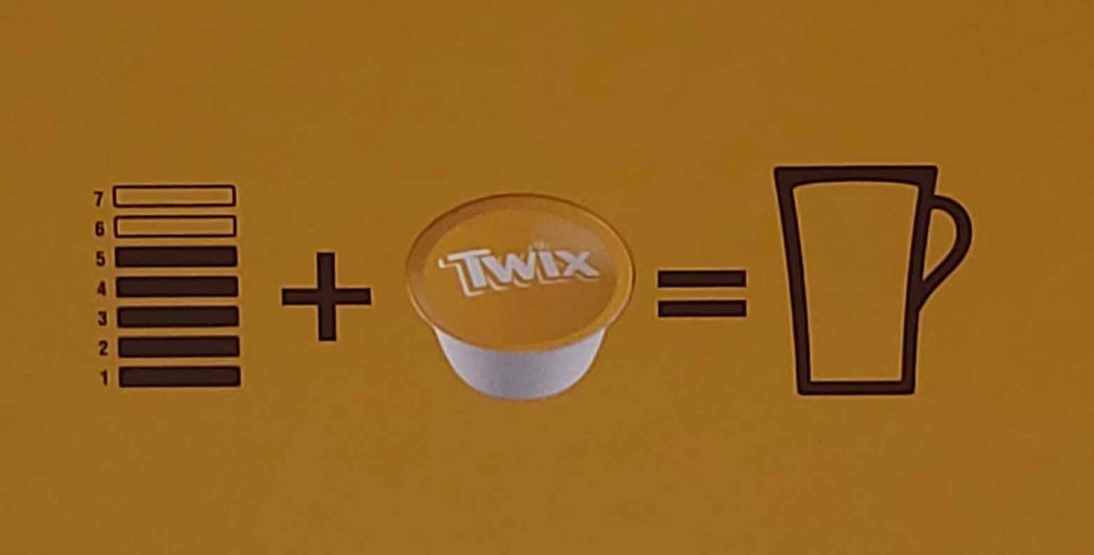 Twix Dolce Gusto Kapseln 8 Tassen 120g MHD:30.1.26