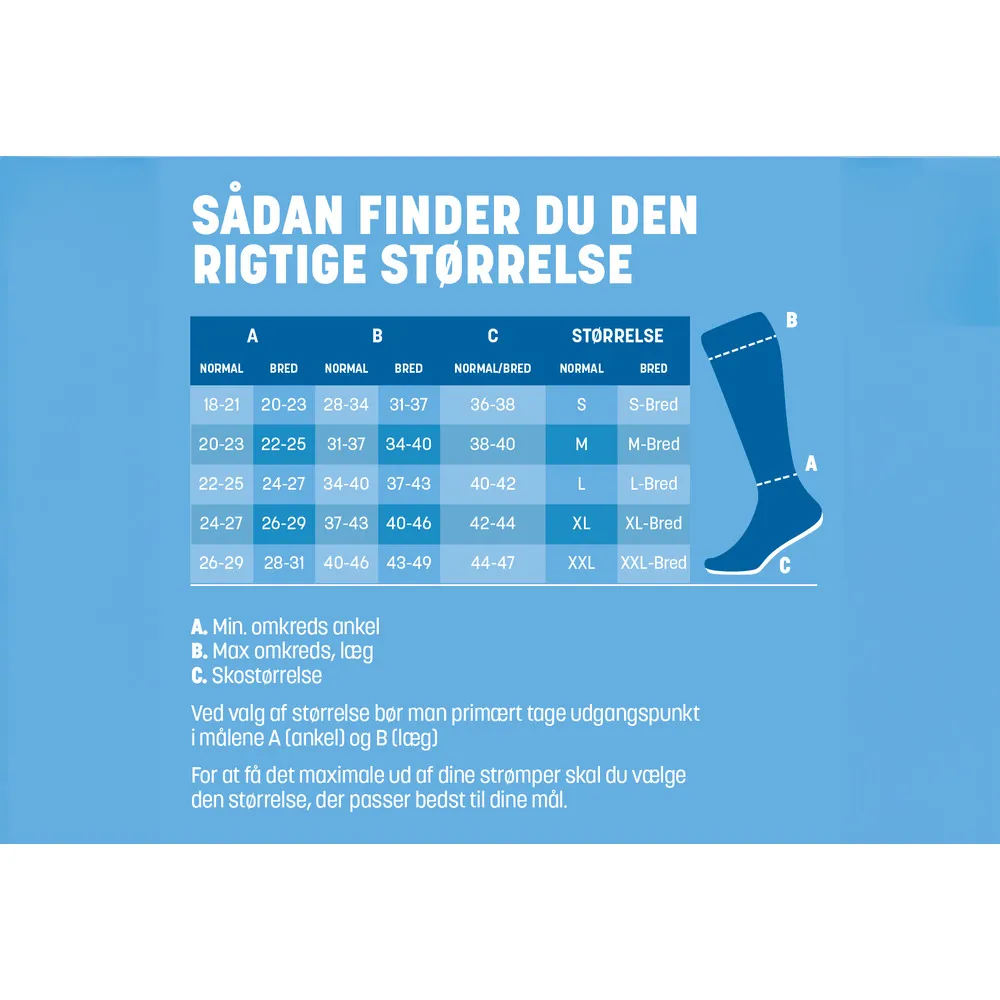Mabs Cotton Knee Wide Black - Flere størrelser