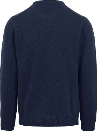 Suitable Lamswol Trui Ronde Hals Navy LMBS-O-23 kl 64413 navy kopen