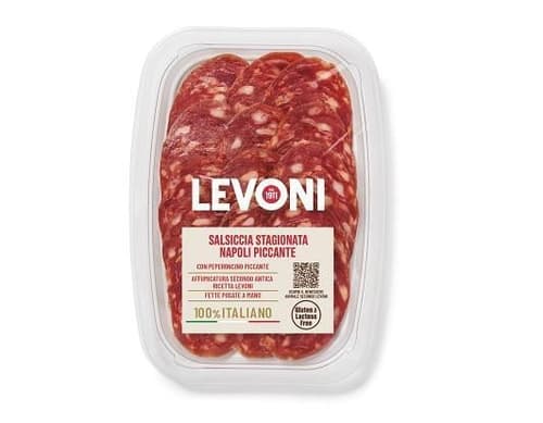 Levoni Gereifte Salsiccia scharf