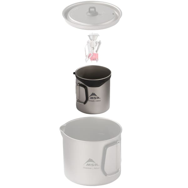 Popote randonnée MSR TITAN CUP 450 ML