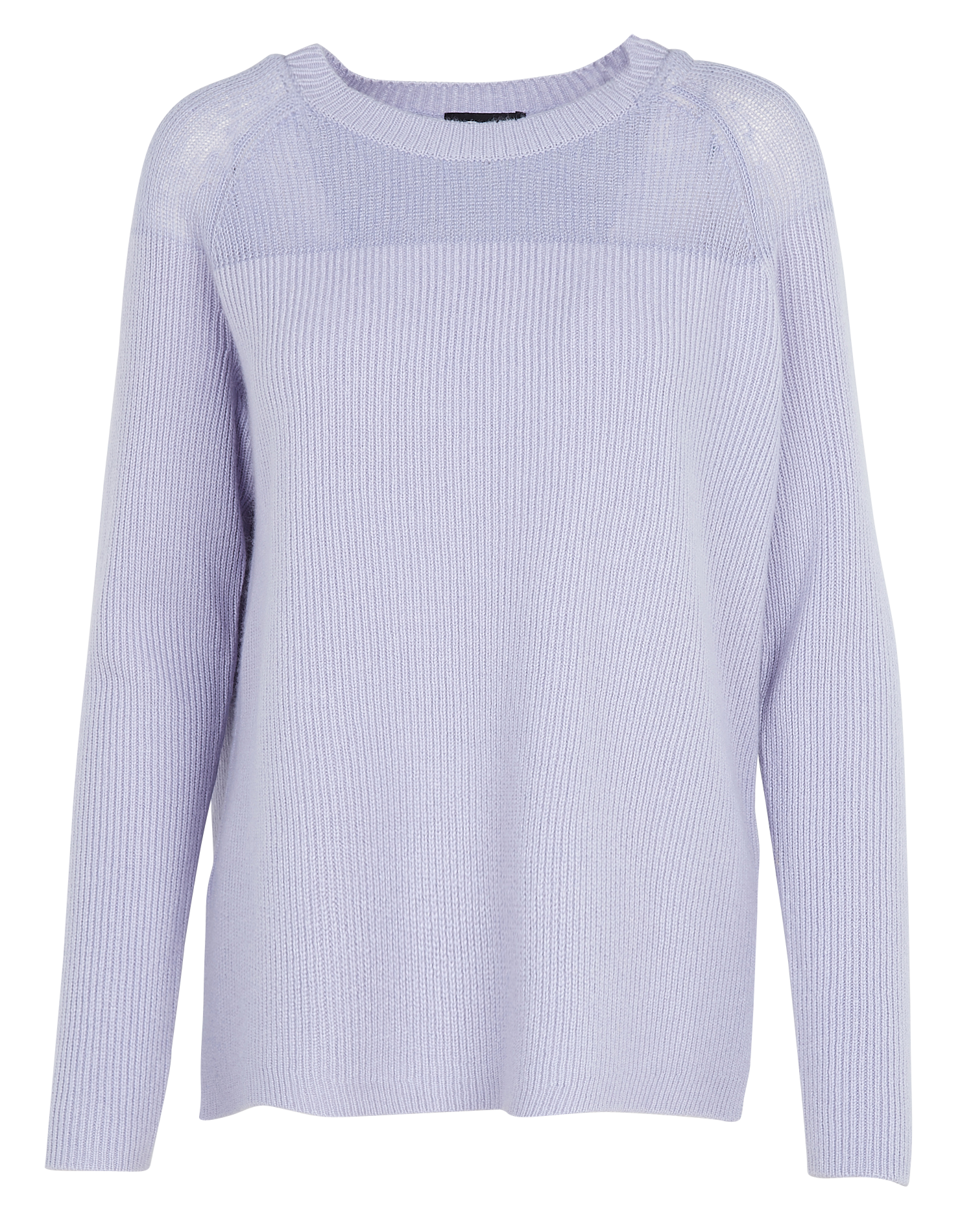 Pull col rond en cachemire | Violet