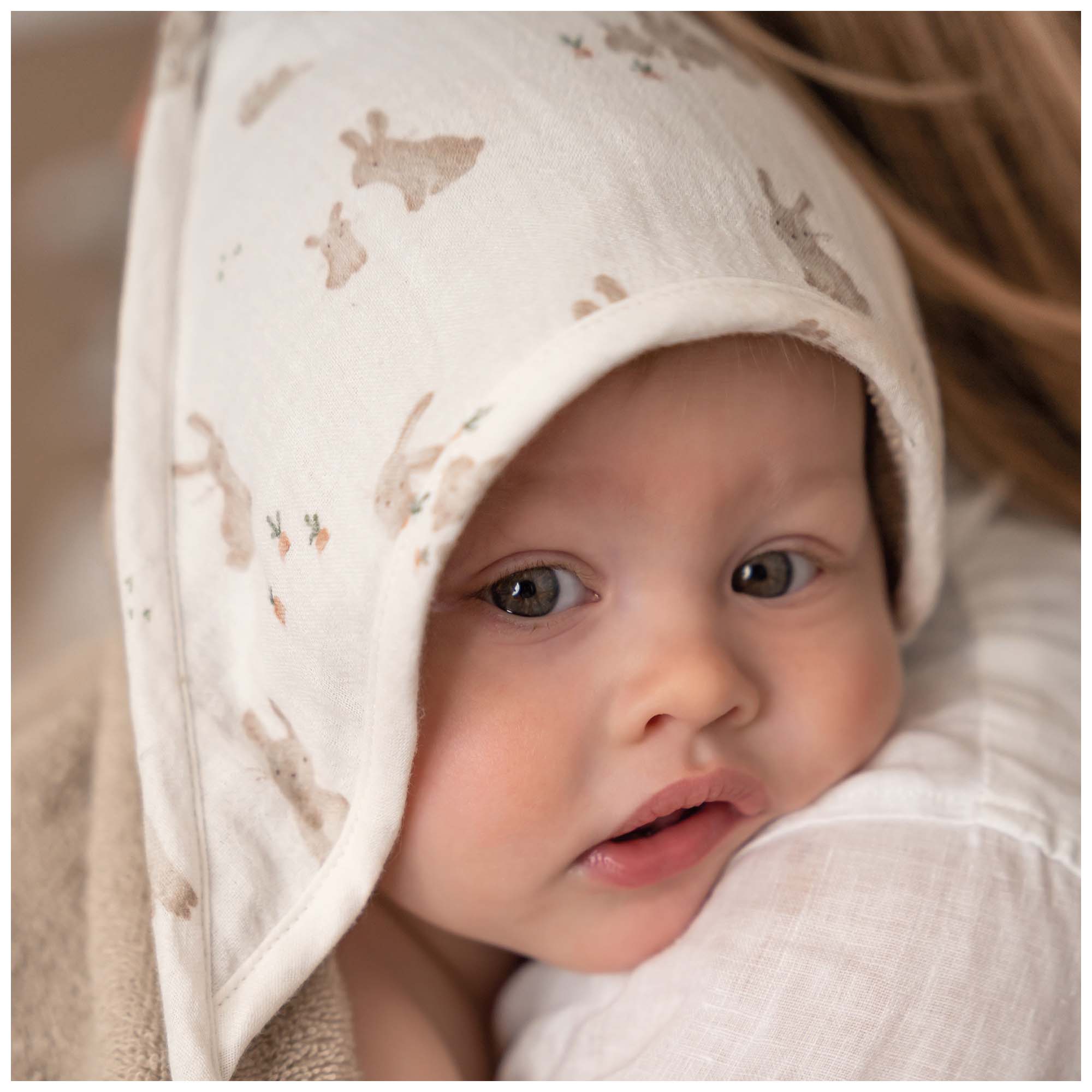 Little Dutch badcape Baby Bunny beige - sale - Prénatal